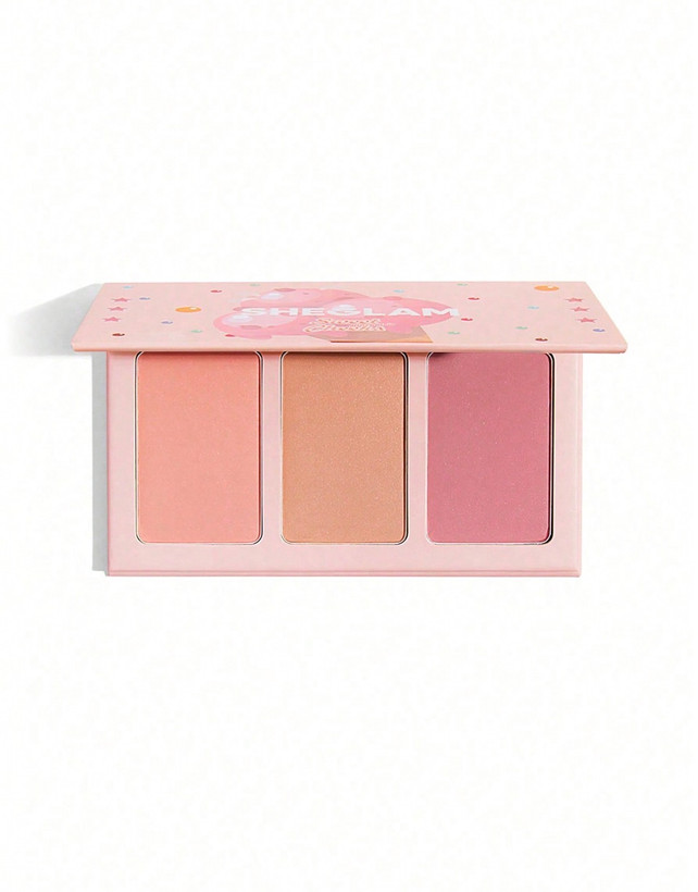 پالت رژگونه سهرنگ شیگلم Sweet Cheeks Blush Trio