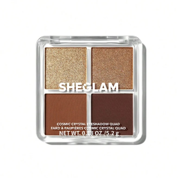 پالت سایه چشم چهار رنگ SHEGLAM Cosmic Crystal مدل Higher Self